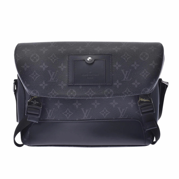 Louis Vuitton Handbags - LOUIS VUITTON Monogram Eclipse Black Messenger Voyage Black Gray Shoulder Bag
